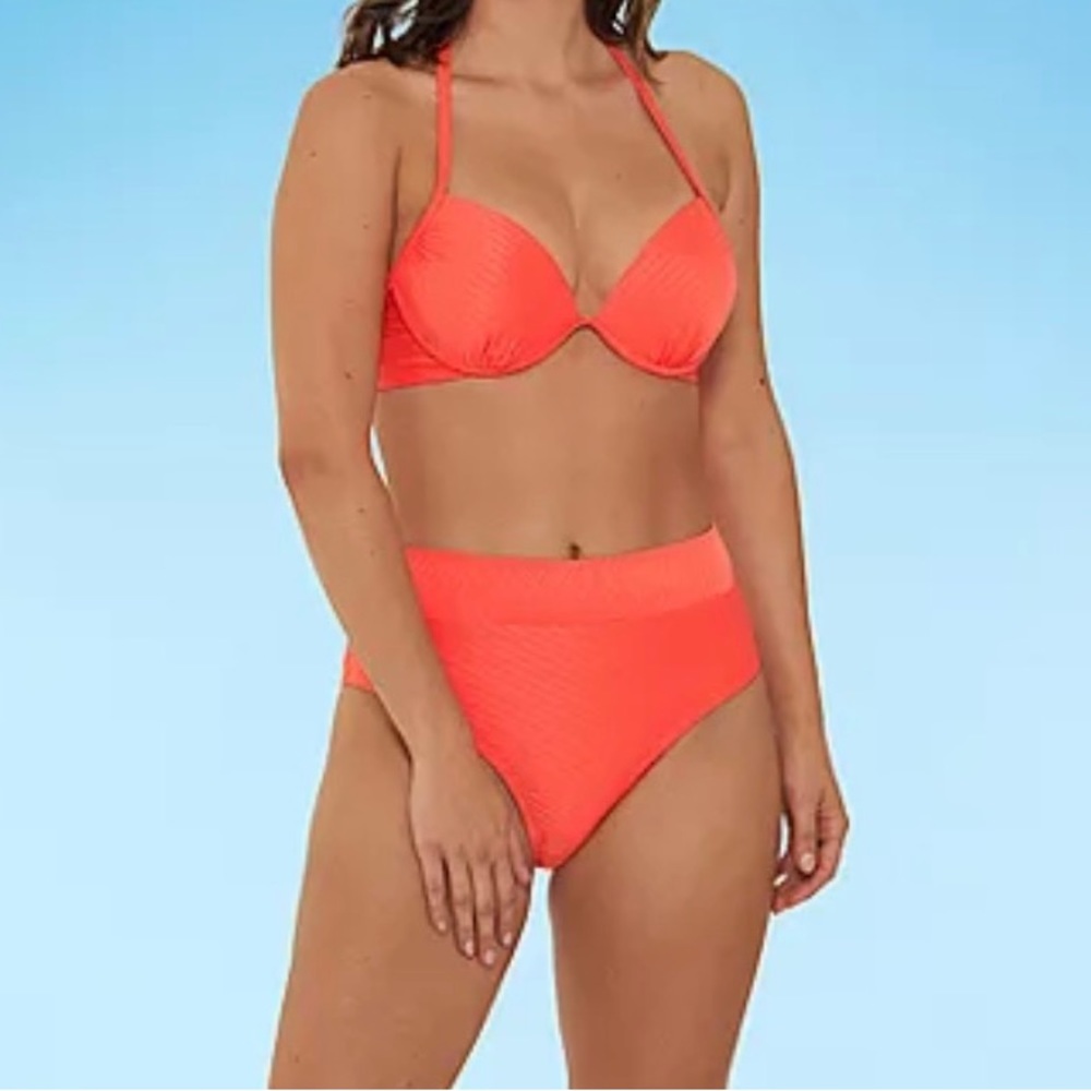 Mynah Artistic Blooms Bra Bikini Swimsuit Top Size Medium